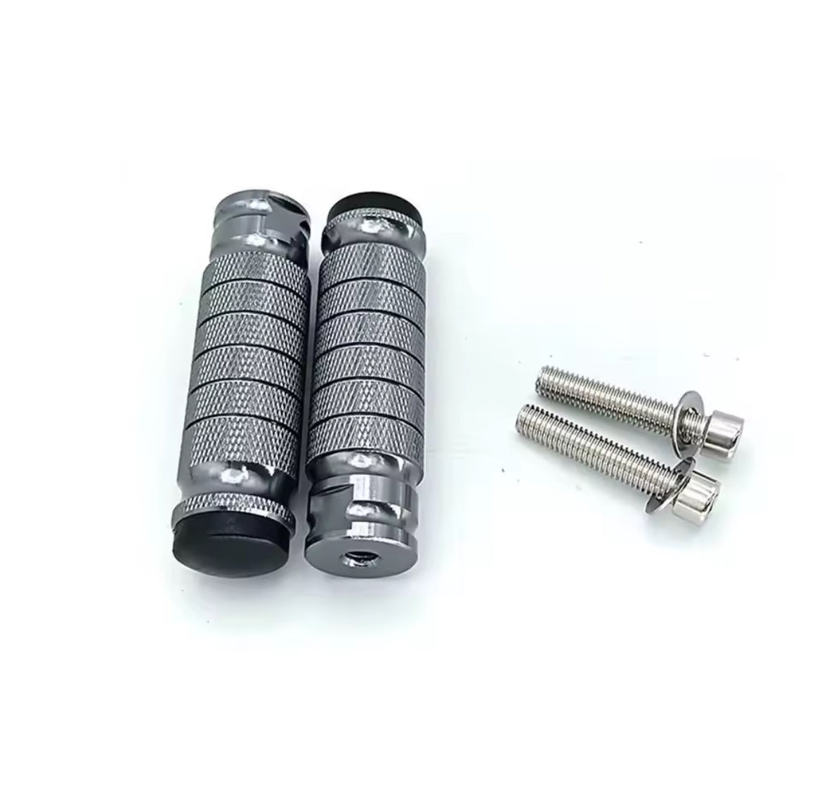Silver chrome footlock