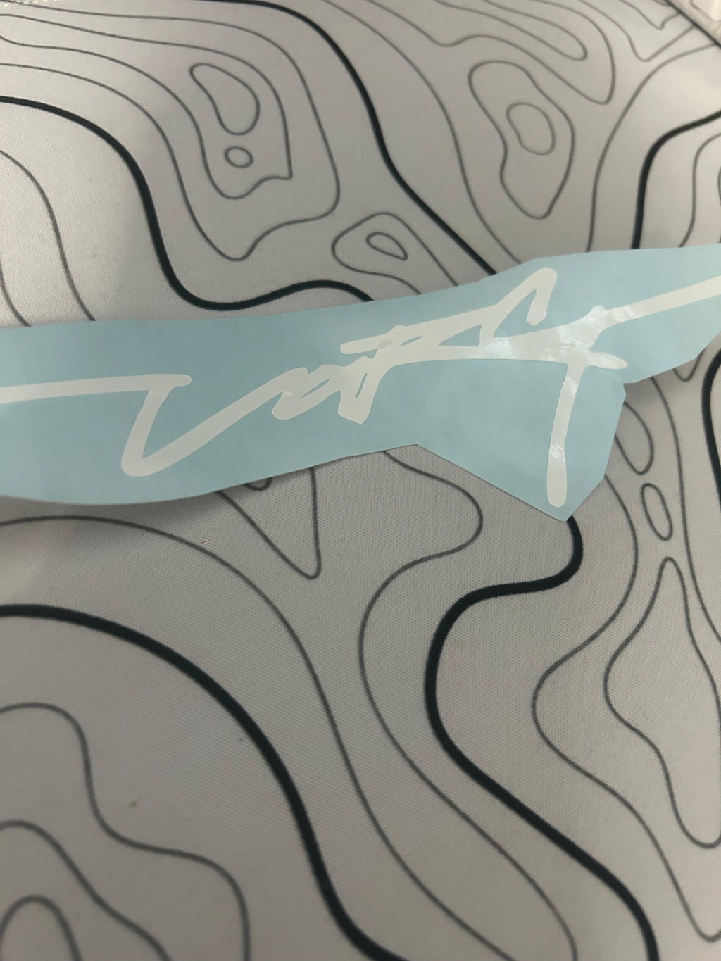 Stark sticker white