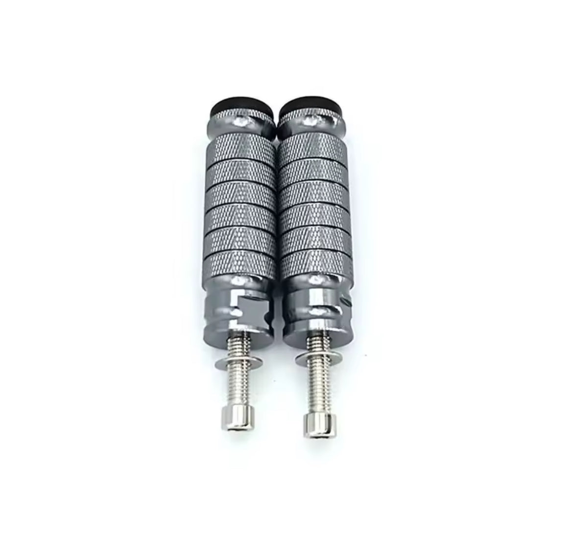 Silver chrome footlock